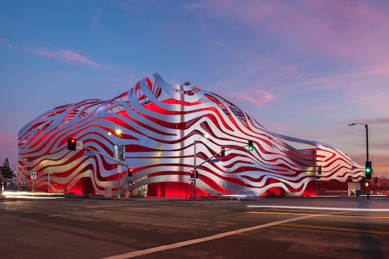 Petersen auto museum panel system